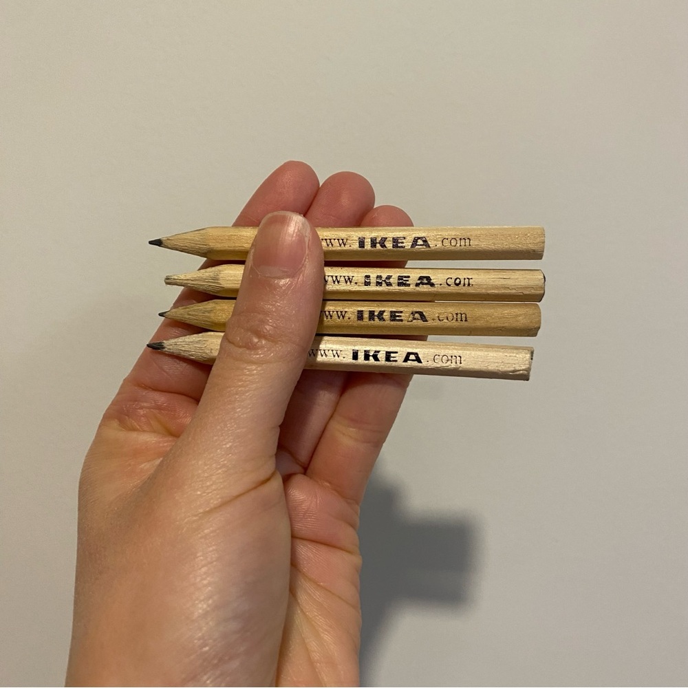 4X IKEA Pencils